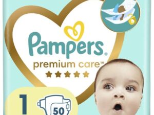 Pampers Premium Care Μέγεθος 1 [2-5kg] 50 Τεμάχια