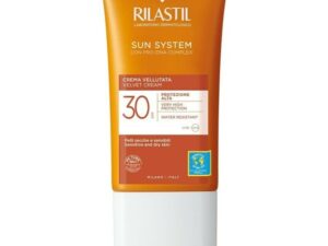 Rilastil Sun System Velvet Cream SPF30 Αντηλιακή Ενυδατική Κρέμα Προσώπου για Ευαίσθητες Επιδερμίδες 50ml