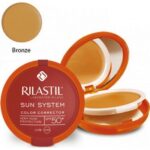 Rilastil Sun System Uniforming Compact N3 Αντηλιακή Πούδρα Προσώπου SPF50 με Χρώμα Bronze 10gr