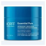 Korff Essential Pure 2 In 1 Purifying And Scrub Mask Μάσκα Προσώπου Διπλής Δράσης 50ml