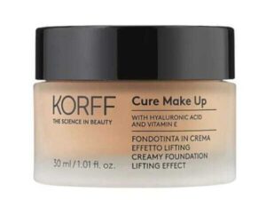 Korff Cure Make-Up 01 with Brush, Creaming Foundation Lifting Effect, 30ml.