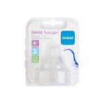 MAM ΘΗΛΗ X2 ΜΕΓΕΘΟΣ 3 ΣΙΛΙΚΟΝΗ 4+ ΜΕΓΑΛΗ ΡΟΗ